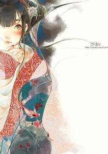 求一些古装人物的美图