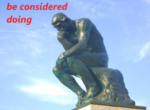 be considered to do 与be considered doing 区别，求详细