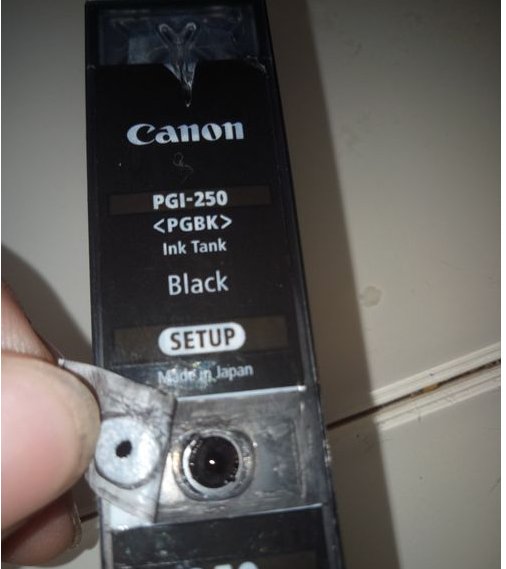 佳能mg2400墨盒怎么加墨水