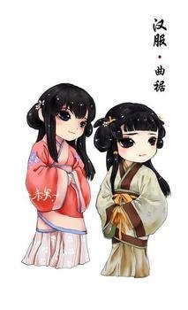 求一些古装人物的美图