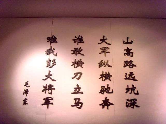 “谁敢横刀立马，唯我彭大将军”上两句是什么？