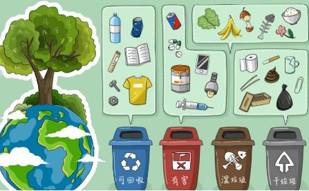 烟头投放什么颜色垃圾桶