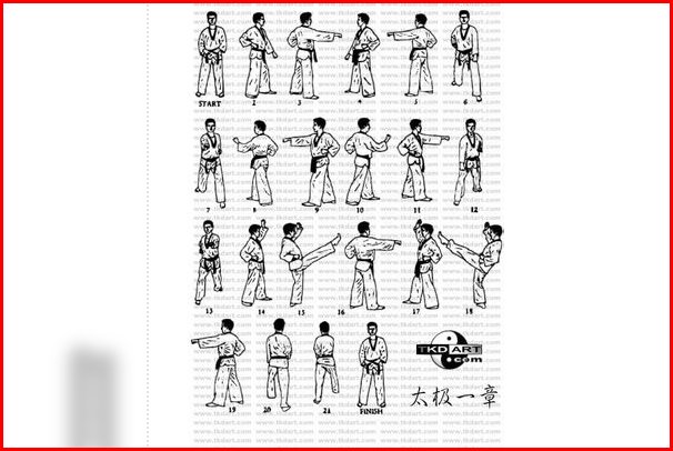 太极一章动作分解