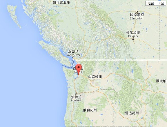 西雅图是美国的哪里？
