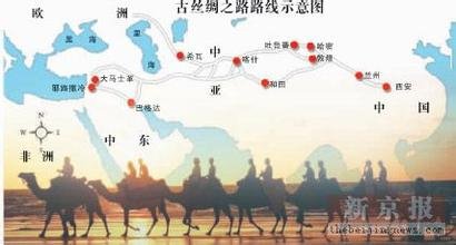 丝绸之路的图片