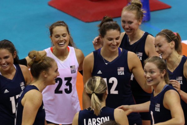 美国女排罗宾逊，是未来美国排球的擎天柱吗？