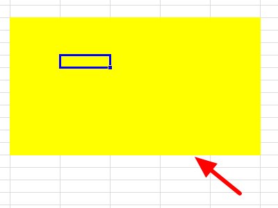 Excel 表格填充颜色后，网格不见了