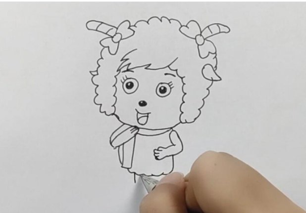 美羊羊和喜羊羊的画法