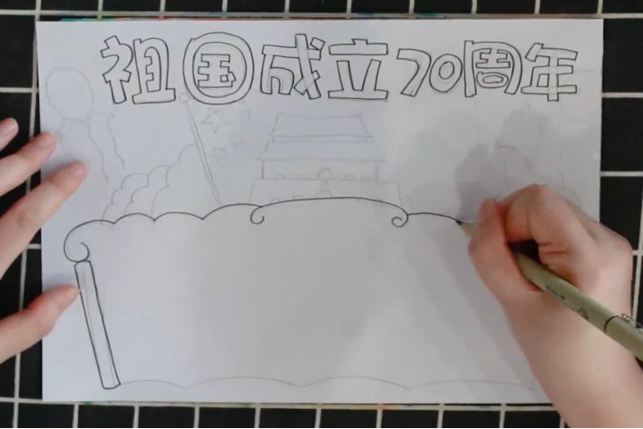 中国成立手抄报内容