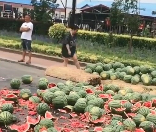 城管回应瓜农路边摔西瓜,城管是如何回应的?