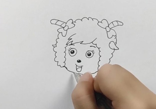 美羊羊和喜羊羊的画法