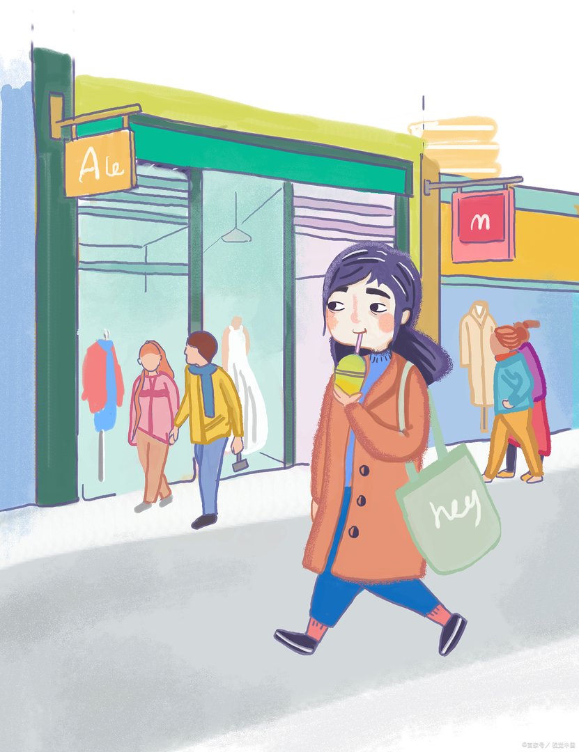 在街上发现前面一位女士衣服破了洞，大家认为要不要上前提醒她呢？