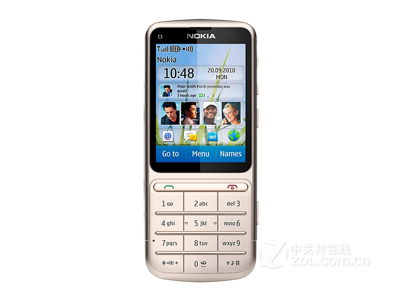 诺基亚C3-01的规格参数