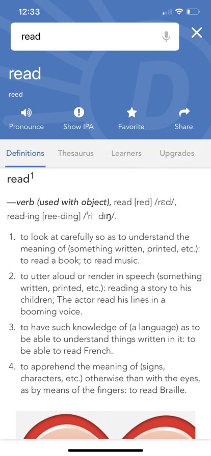 look/see/watch/read/各种看，看什么？能举英文例子吗？