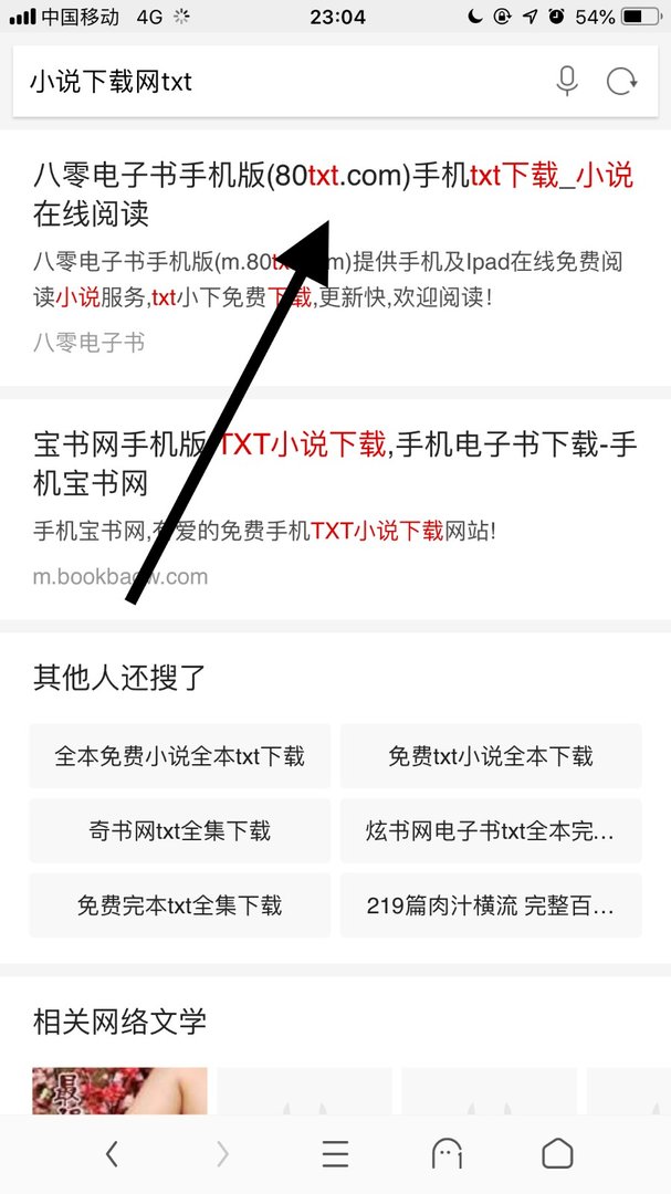 iphone可以直接在手机上下载txt格式的电子书么