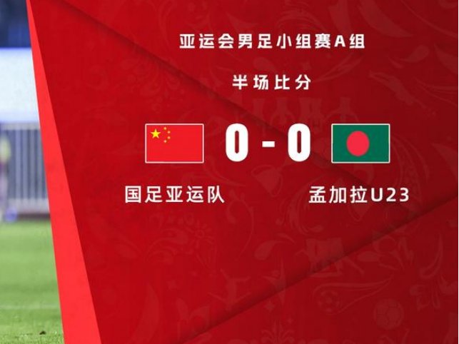 2023亚运男足赛程