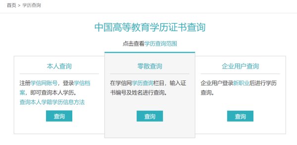 教育部学历证书网上查询网址是多少？