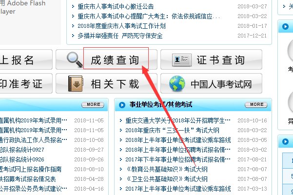 重庆二建成绩查询官网是哪个呢
