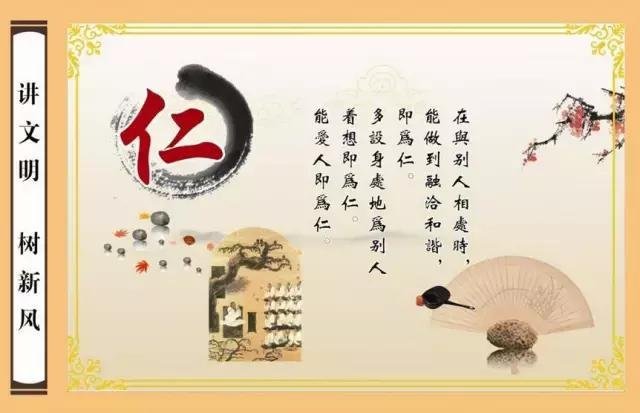 忠孝仁义礼智信24个字内容是什么？