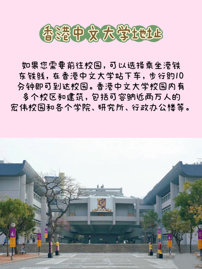 香港中文大学的详细地址是哪里啊?