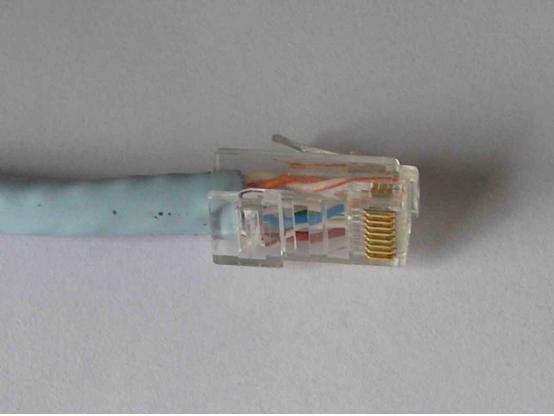 六类网线的制作方法