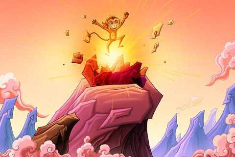 猴王出世的主要内容。急!!!