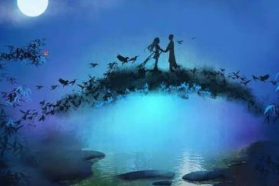 纤云弄巧 飞星传恨 银汉迢迢暗度翻译是什么?