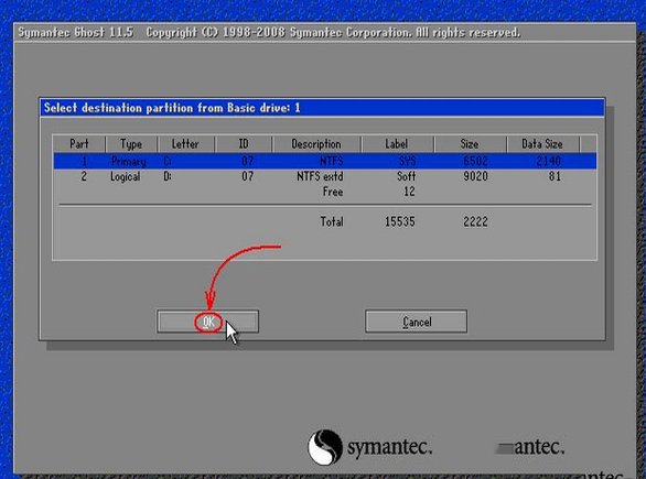 ghost11如何还原系统?