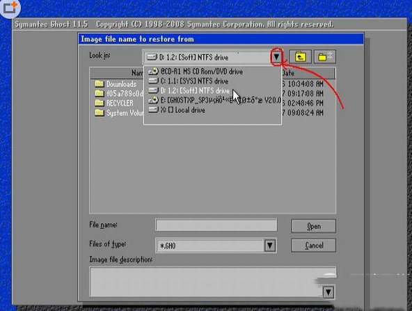 ghost11如何还原系统?