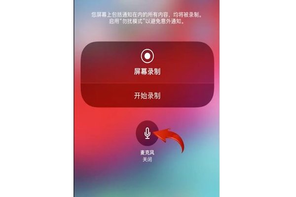 录屏怎么把自己说话的声音录进去