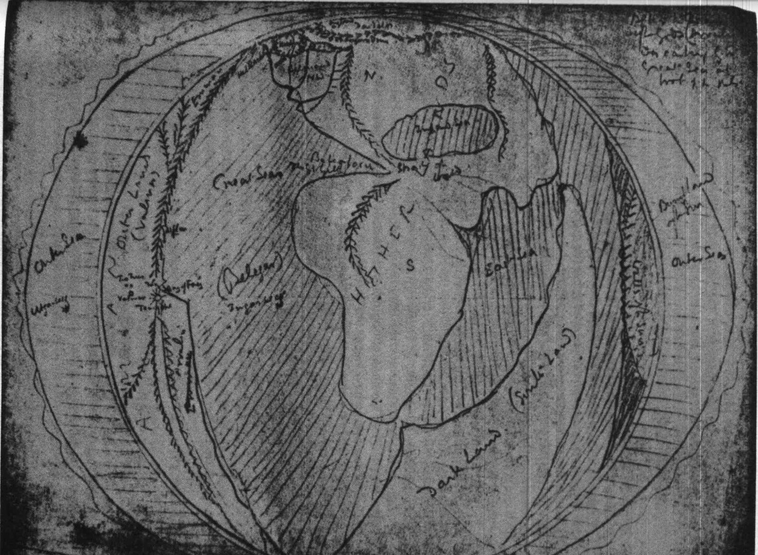 求一张电影指环王里面完整的世界地图.如下图