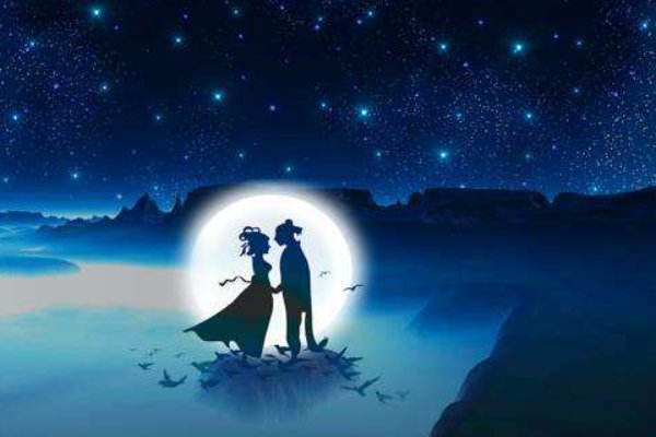 卧看牵牛织女星全诗