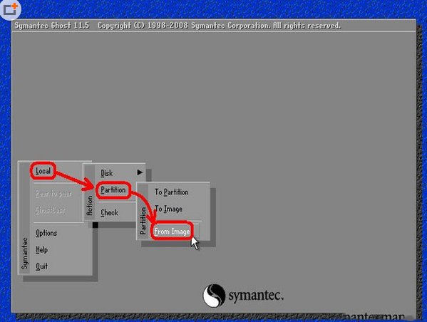 ghost11如何还原系统?