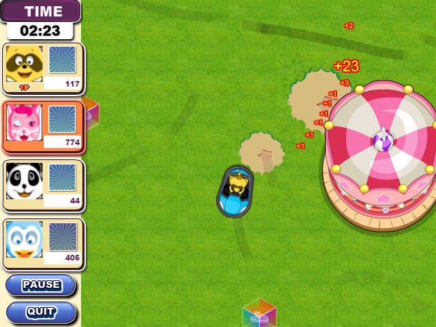 小浣熊碰碰车的操作说明