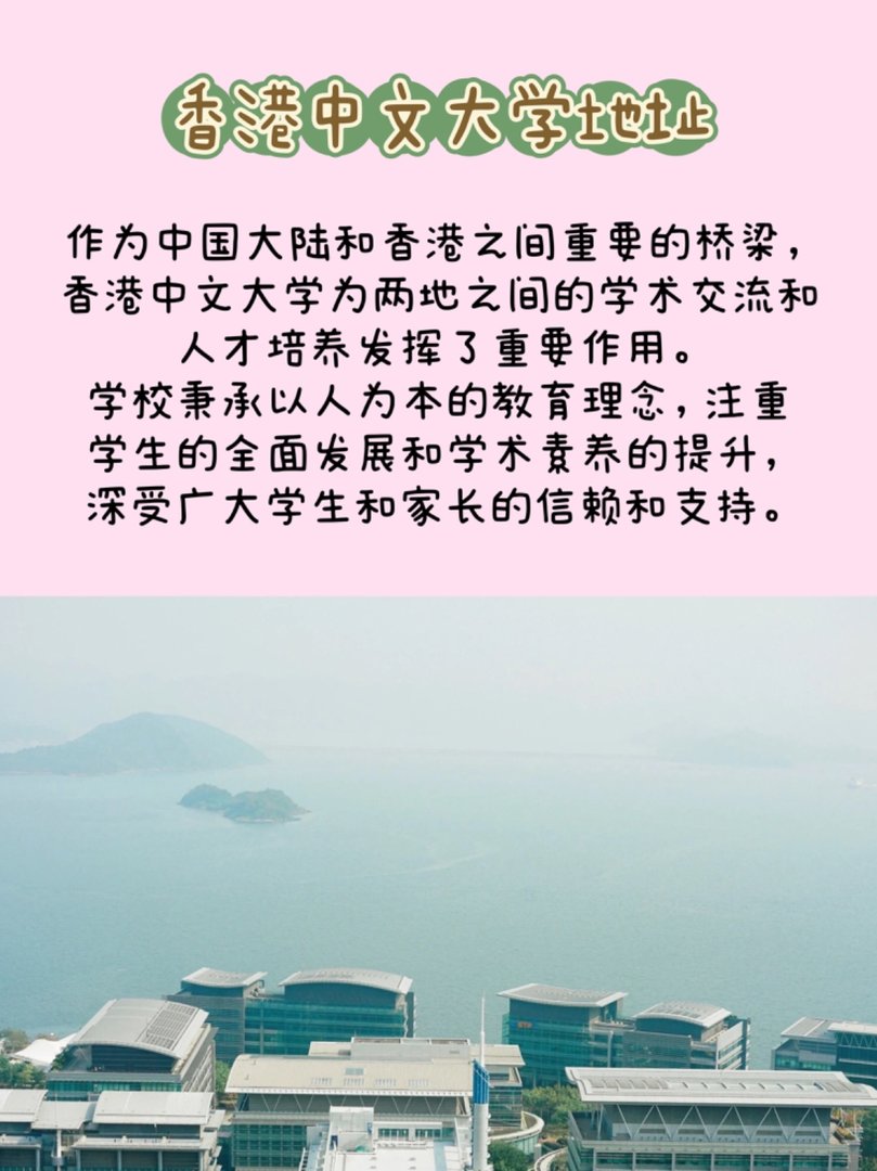 香港中文大学的详细地址是哪里啊?