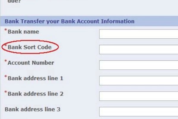 sort code什么意思?？