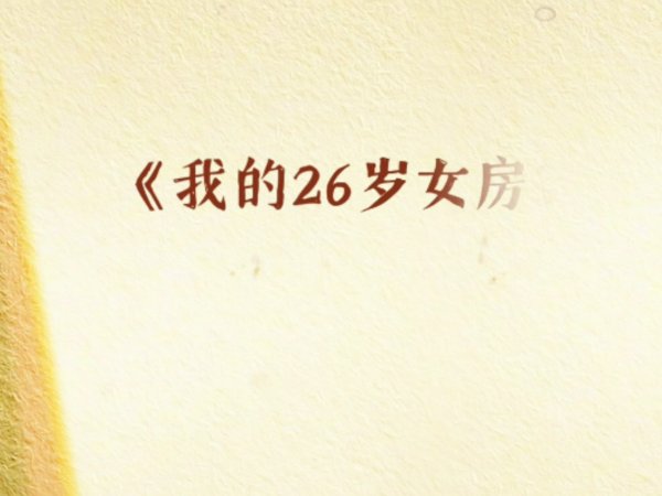 怎么评价我的26岁房客这本书