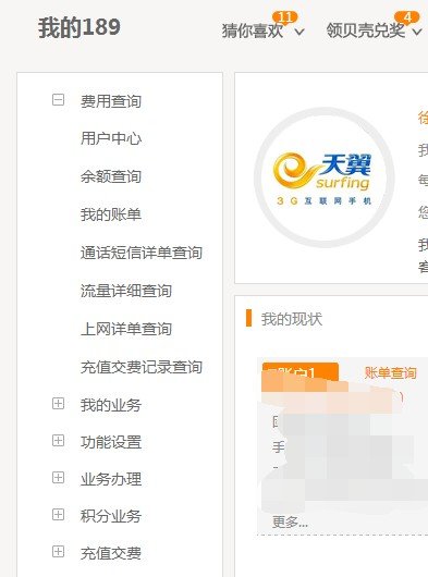 电信手机号怎么查详单
