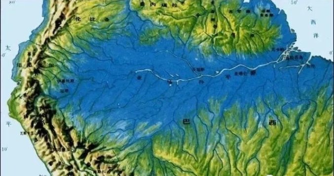 亚马孙河水量丰富的原因。