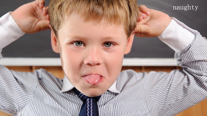 “naughty”怎么读？