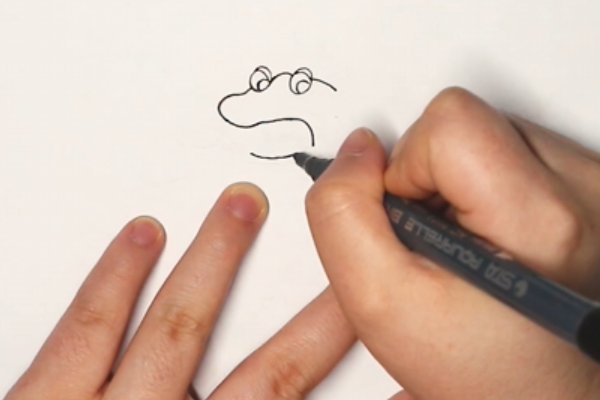 蛇怎么画最简单