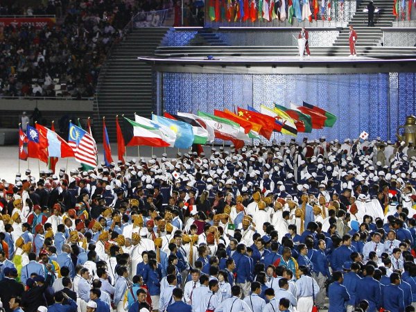 几个国家参加亚运会