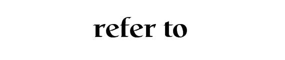 refer to什么意思?
