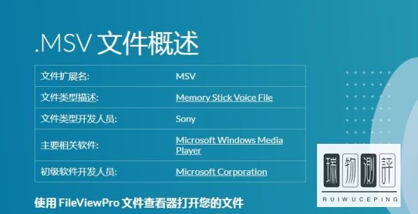 MSV文件打开办法？