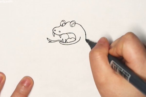 蛇怎么画最简单