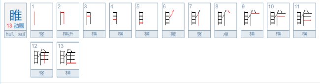 雎字的读音是什么？