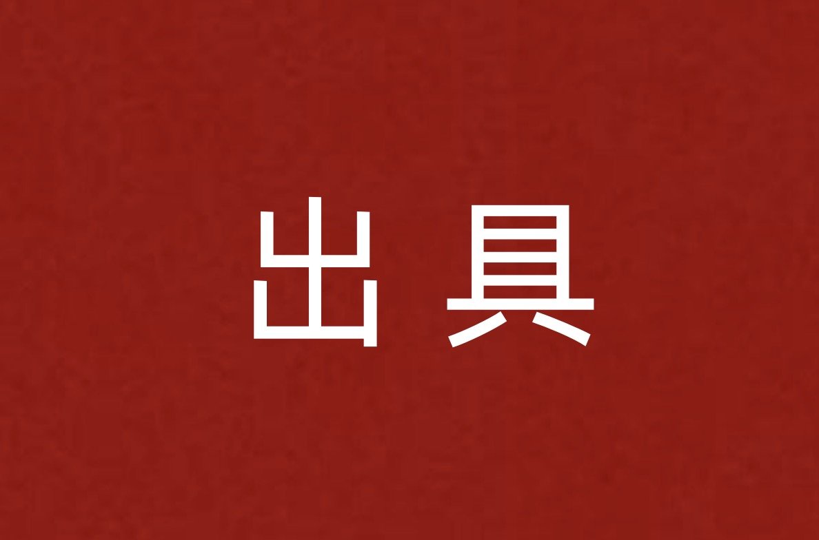 出具是什么意思