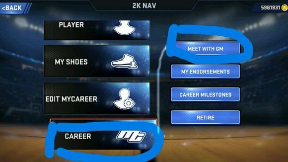 NBA2k19生涯模式怎么换球队？