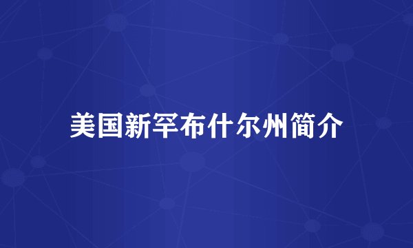 美国新罕布什尔州简介