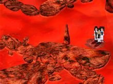 求仙剑1中血池的路线图(在血池地图上画出线路图)